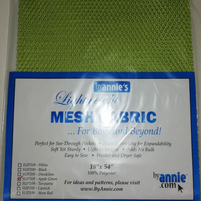 Tejido malla verde Mesh Fabric