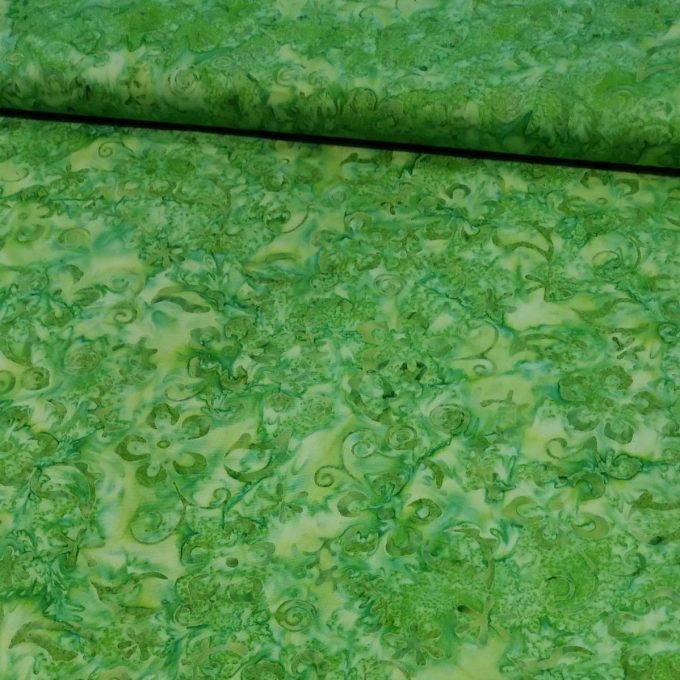 batik verde marmoleado