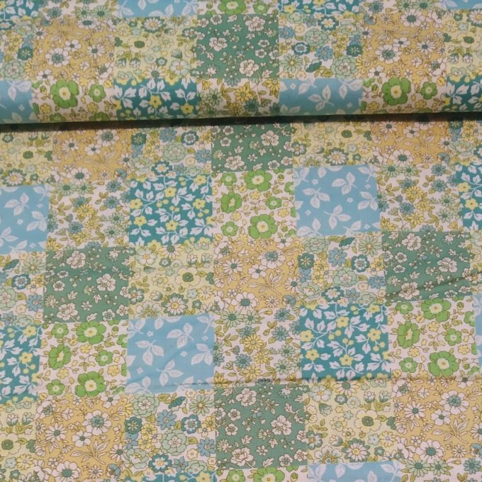 tela estampado cuadros patchwork