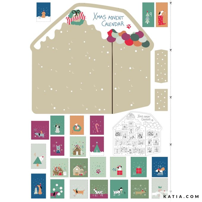 Kit completo calendario adviento